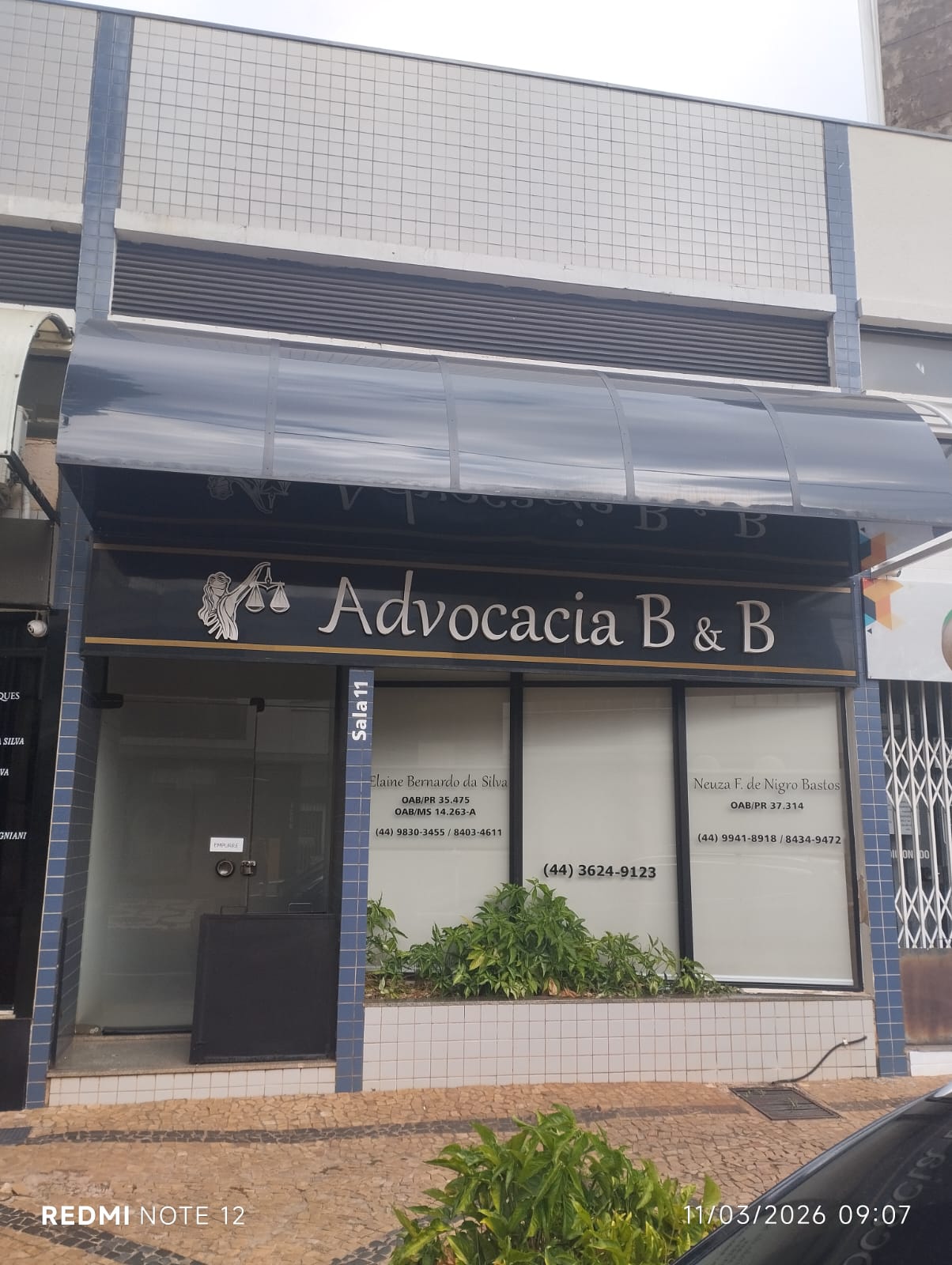 Fachada do Escritório